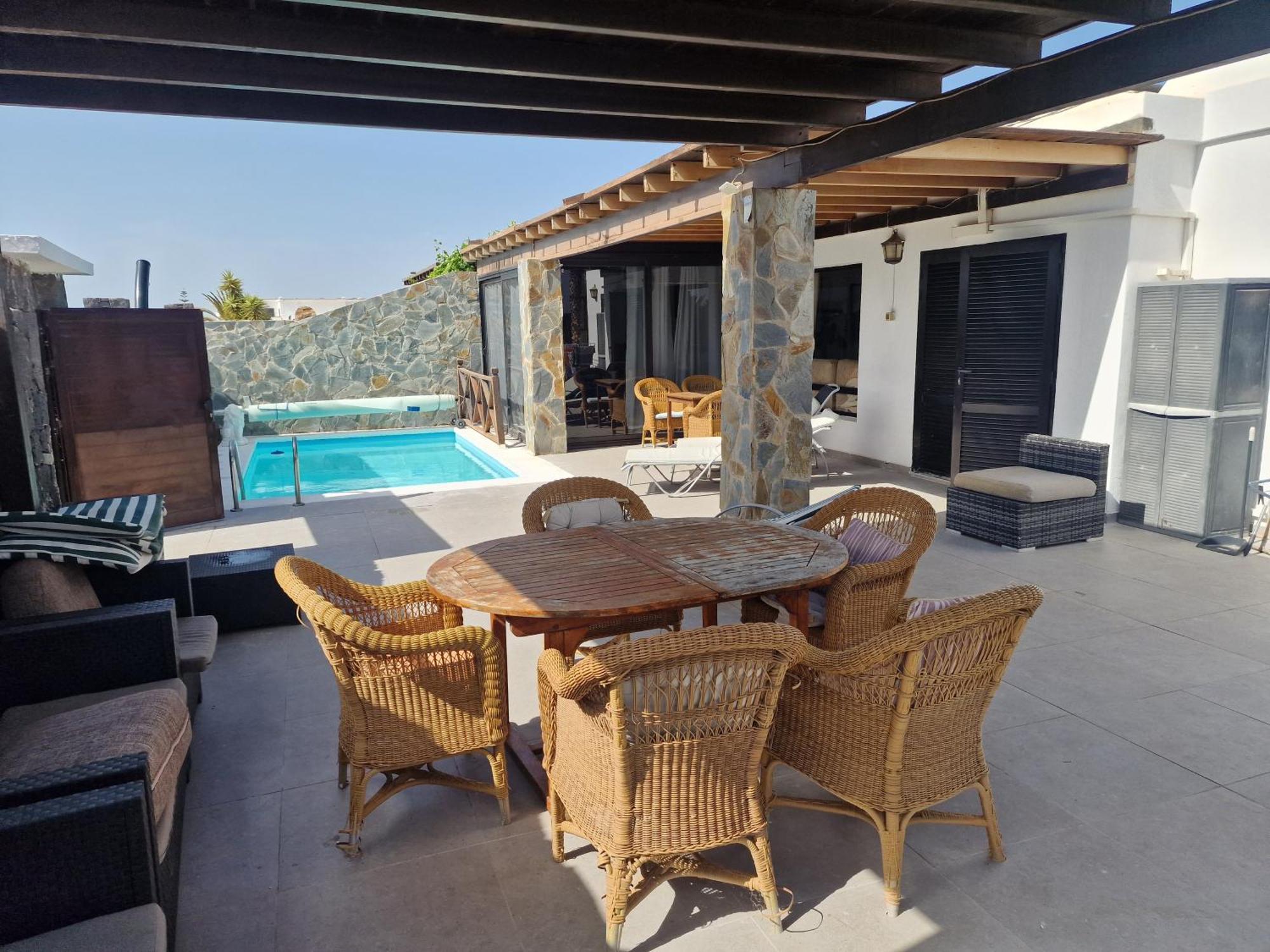 Villa Martha Casa Principal Anexa بلايا بلانكا المظهر الخارجي الصورة