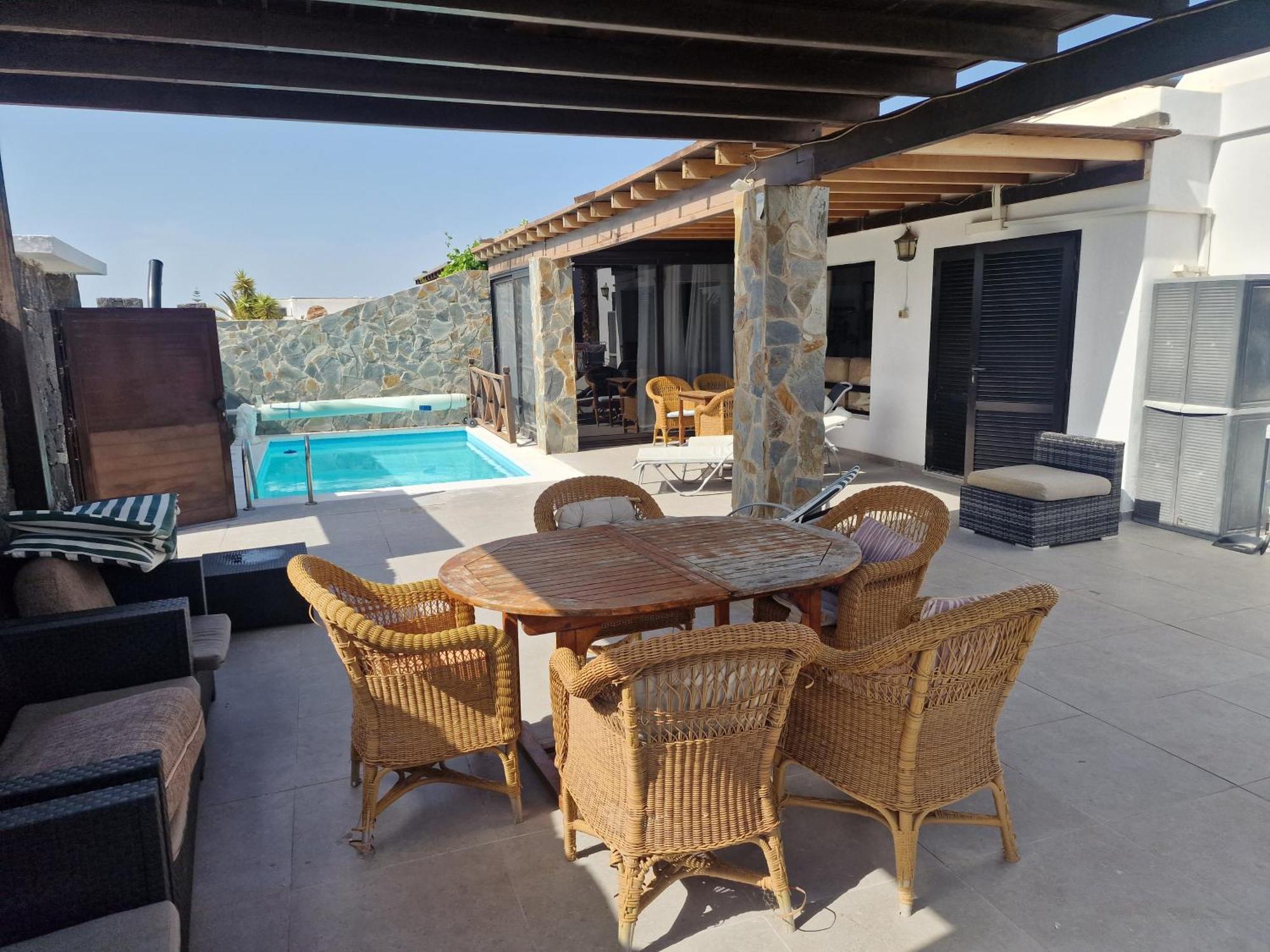 Villa Martha Casa Principal Anexa بلايا بلانكا المظهر الخارجي الصورة